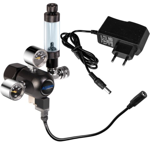 Aquario Exclusive 2.0 - zestaw CO2 z elektrozaworem i komputerem pH Aquario
