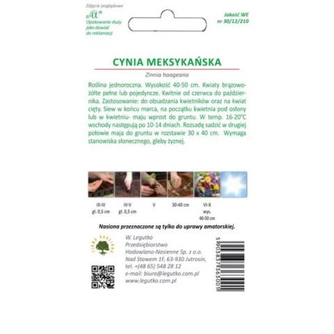 Cynia meksykańska mieszankowa W.Legutko