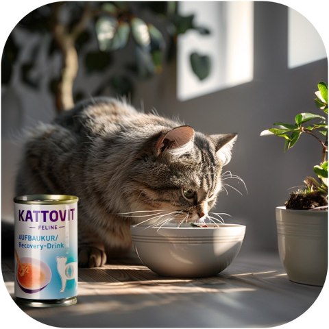 Kattovit Recovery Drink - zupka dla kotów niejadków w trakcie leczenia KATTOVIT