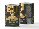 MOKRA KARMA DLA PSA SARNA 400 g MONOPROTEINOWA HIPOALERGICZNA Z BŁONNIKIEM
