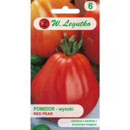 Nasiona pomidora gruntowego Red Pear, śr. wczesny, czerwony W.Legutko