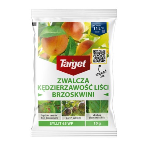 Środek grzybobójczy Syllit 65 WP na kędzierzawość liści brzoskwini, 10 g Target