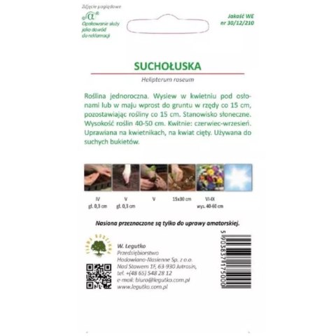 Suchołuska (Suchlin różowy) mieszanka W.Legutko