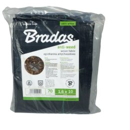 Agrotkanina PP czarna UV 70g 3,2 x 10 m Bradas