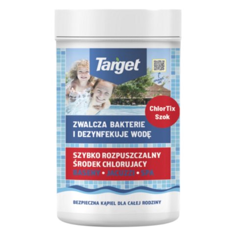 Chlortix Szok - Zwalcza Bakterie I Dezynfekuje Wodę Basenową 1kg Target