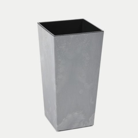 Donica FINEZJA 250x250 - szary beton LAMELA