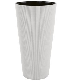 Donica Linea Slim 30 - biały FORM-PLASTIC