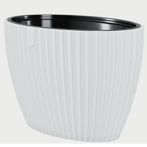 Donica Mika Elipsa 40 - biały FORM-PLASTIC