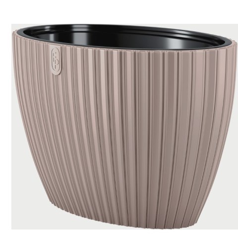 Donica Mika Elipsa 40 - szaro-beżowy FORM-PLASTIC