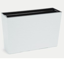 Kwietnik WERBENA 190x560 dłuto - biały LAMELA