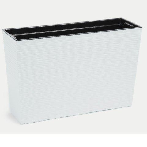 Kwietnik WERBENA 190x560 dłuto - biały LAMELA