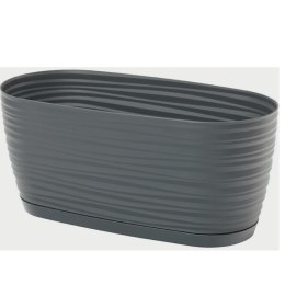Skrzynka Sahara Petit 31 z podstawką - antracyt FORM-PLASTIC