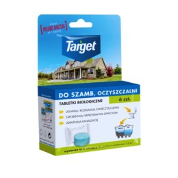 Tabletki biologiczne do szamb i oczyszczalni 6 szt. Target