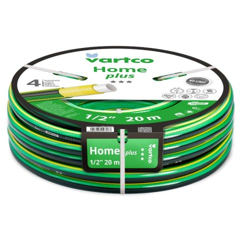 Wąż ogrodowy VARTCO HOME PLUS 1/2" 20mb AGAPLAST
