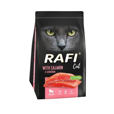 Dolina Noteci Rafi Cat Karma Sucha Dla Kotów Sterylizowanych Z Łososiem 1,5kg Dolina Noteci