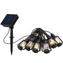 Girlanda ogrodowa solarna 30 lampionów LED VERK GROUP
