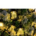 Girlanda ogrodowa solarna - 50 lampionów LED VERK GROUP