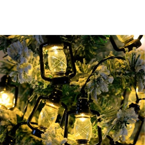 Girlanda ogrodowa solarna - 50 lampionów LED VERK GROUP