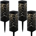 Lampa Ogrodowa Solarna Ozdobna 4 Szt. VERK GROUP