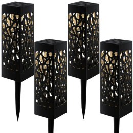 Lampa Ogrodowa Solarna Ozdobna 4 Szt. VERK GROUP