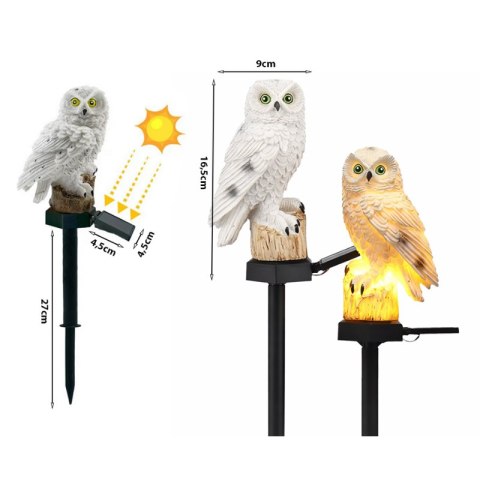 Lampa ozdobna LED sowa VERK GROUP