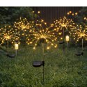 Lampa solarna ogrodowa dmuchawiec LED - 2 szt. VERK GROUP