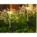 Lampa solarna ogrodowa dmuchawiec LED - 2 szt. VERK GROUP