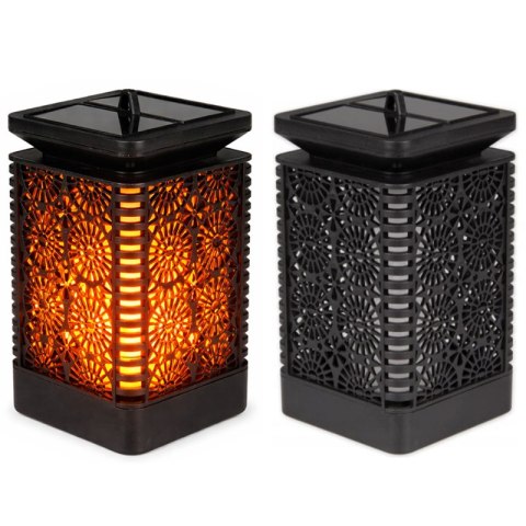 Lampion ozdobny LED solarny z czujnikiem zmierzchu VERK GROUP