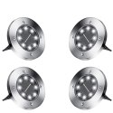 Lampki Solarne Gruntowe LED 4 Szt. VERK GROUP