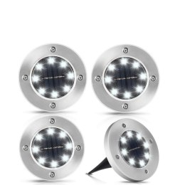 Lampki Solarne Gruntowe LED 4 Szt. VERK GROUP