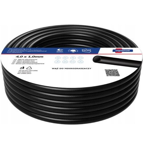 Wąż do mikrozraszaczy 4,0 x 1,0 mm 50 m AGAPLAST