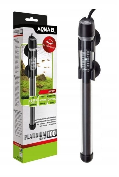 AQUAEL Grzałka Szklana Platinium 100W AQUA EL
