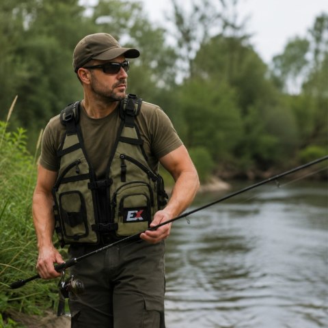 Fishing Expedition CombiVest Green - kamizelka wędkarska Fishing Expedition