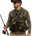 Fishing Expedition MaxiVest Camo - kamizelka wędkarska Fishing Expedition