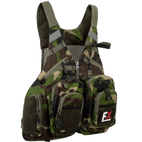 Fishing Expedition MaxiVest Camo - kamizelka wędkarska Fishing Expedition