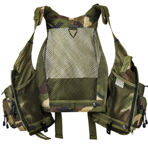 Fishing Expedition MaxiVest Camo - kamizelka wędkarska Fishing Expedition