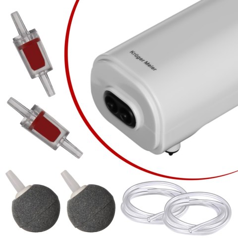 Kruger Meier Windboe Kit Duo - zestaw napowietrzacz 420l/h Kruger Meier