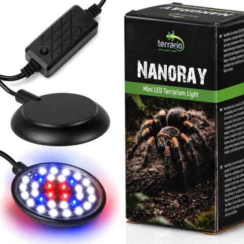 Terrario Nanoray Mini LED 6W - oświetlenie do terrarium 3w1 Terrario