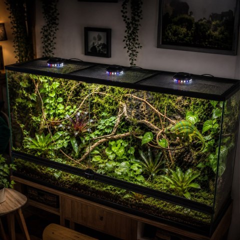 Terrario Nanoray Mini LED 6W - oświetlenie do terrarium 3w1 Terrario