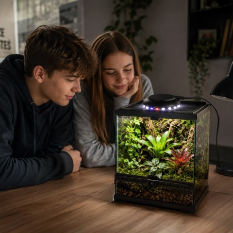 Terrario Nanoray Mini LED 6W - oświetlenie do terrarium 3w1 Terrario