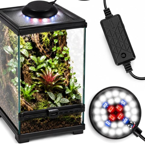 Terrario Nanoray Mini LED 6W - oświetlenie do terrarium 3w1 Terrario