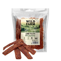 WILD FARM Filet Z Jagnięciny Przysmak Dla Psa 500G Wild Farm