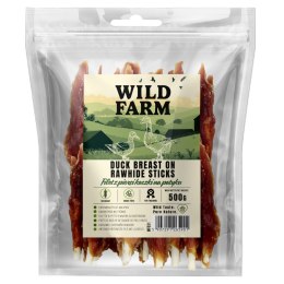 WILD FARM Filet Z Piersi Kaczki Na Patyku Przysmak Dla Psa 500G Wild Farm
