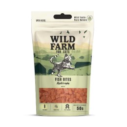WILD FARM Przysmaki Kąski Dla Kota Rybne 50g Wild Farm