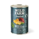 WILD FARM Superfood Beef 400g - Bezzbożowa Karma Dla Psa z Wołowiną Wild Farm