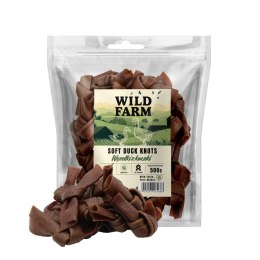 WILD FARM Węzełki Z Kaczki Przysmak Dla Psa 500G Wild Farm