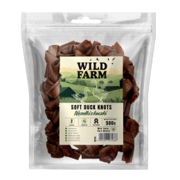 WILD FARM Węzełki Z Kaczki Przysmak Dla Psa 500G Wild Farm