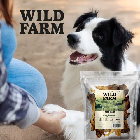 Wild Farm Uszy Jagnięce 300g Przysmak Dla Psa Wild Farm