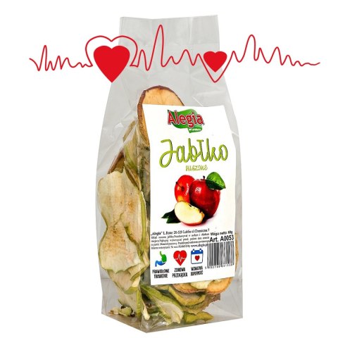 Alegia - Przysmak Jabłko suszone 60g Alegia