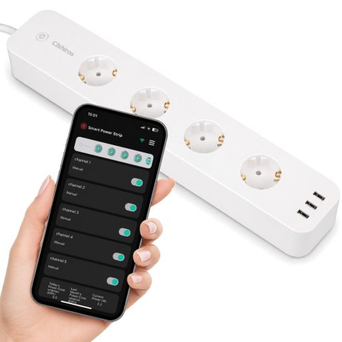 Chihiros Smart Power Strip - listwa zasilająca WIFI Chihiros